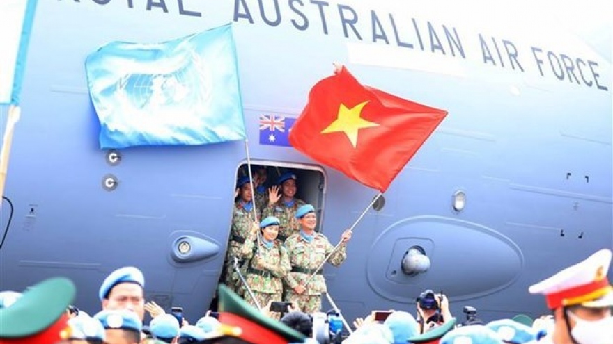 Vietnamese women's participation in UN peacekeeping operations impressive